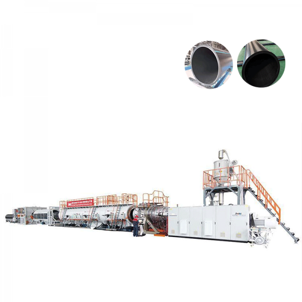 สายการอัดรีดท่อจ่ายน้ำ HDPE และท่อจ่ายก๊าซขนาดเส้นผ่าศูนย์กลางขนาดใหญ่